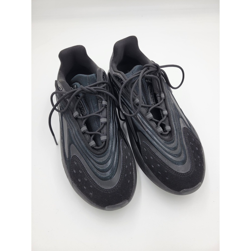 Adidas Ozelia W Black Carbon Textile Sneakers Adiprene Cushion Sz 9